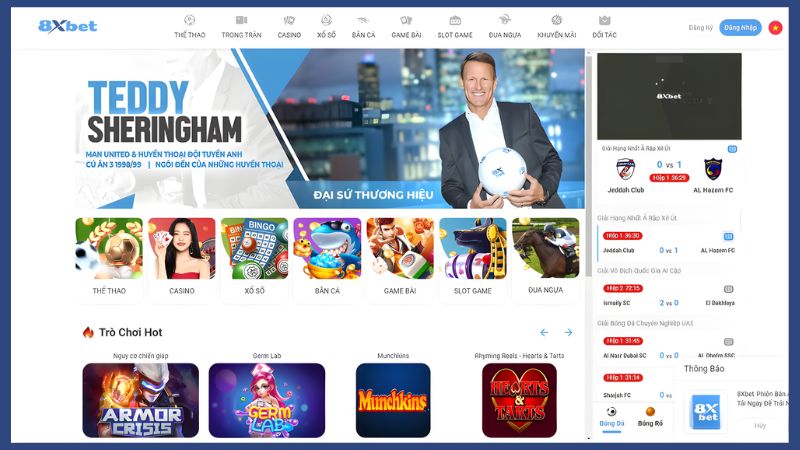 8XBET thu hút đông đảo người chơi nhờ sở hữu nhiều ưu điểm nổi bật